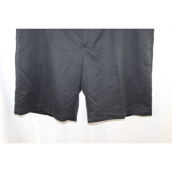 NWT Jack Nicklaus Mens Black Flat Front Polyester Golf Shorts 40 - Picture 3 of 6
